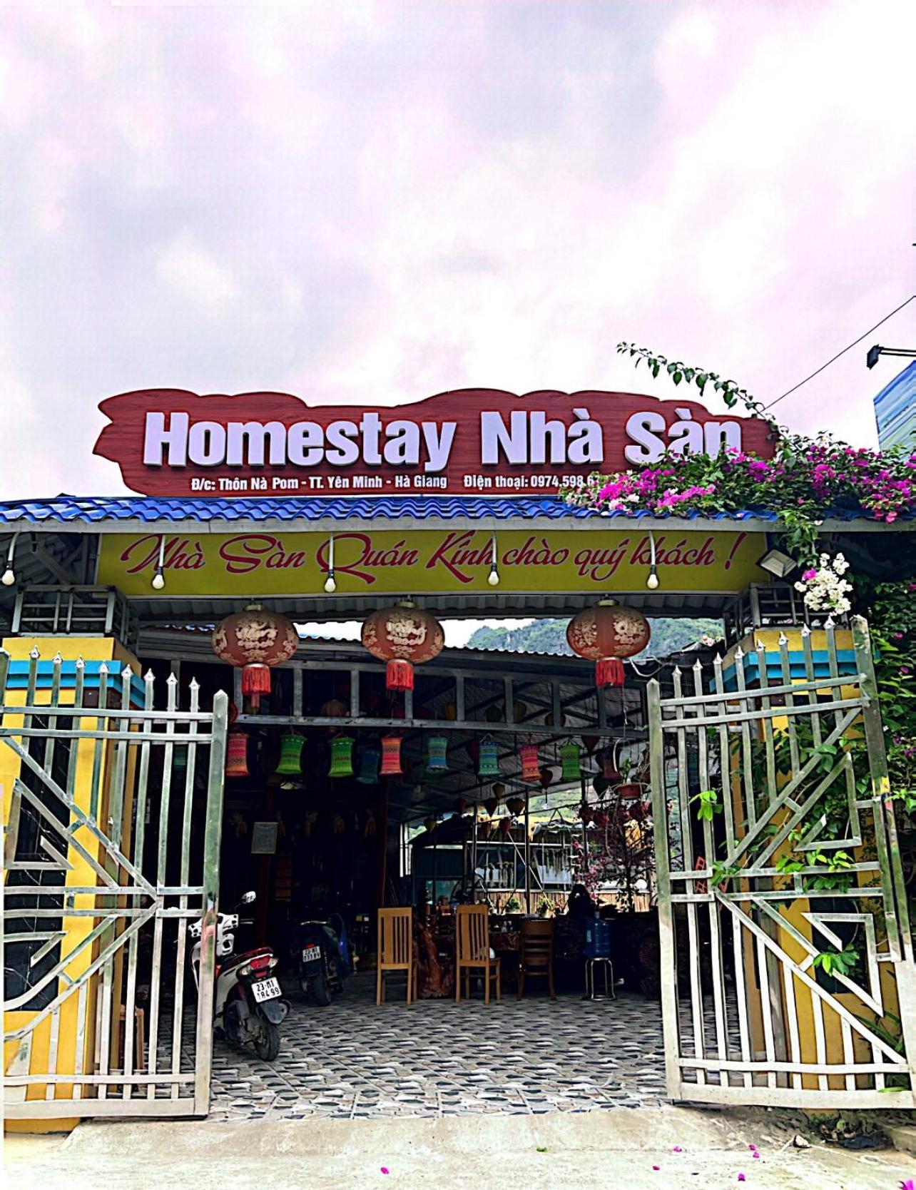 Nha San Homestay Yen Minh Exterior foto